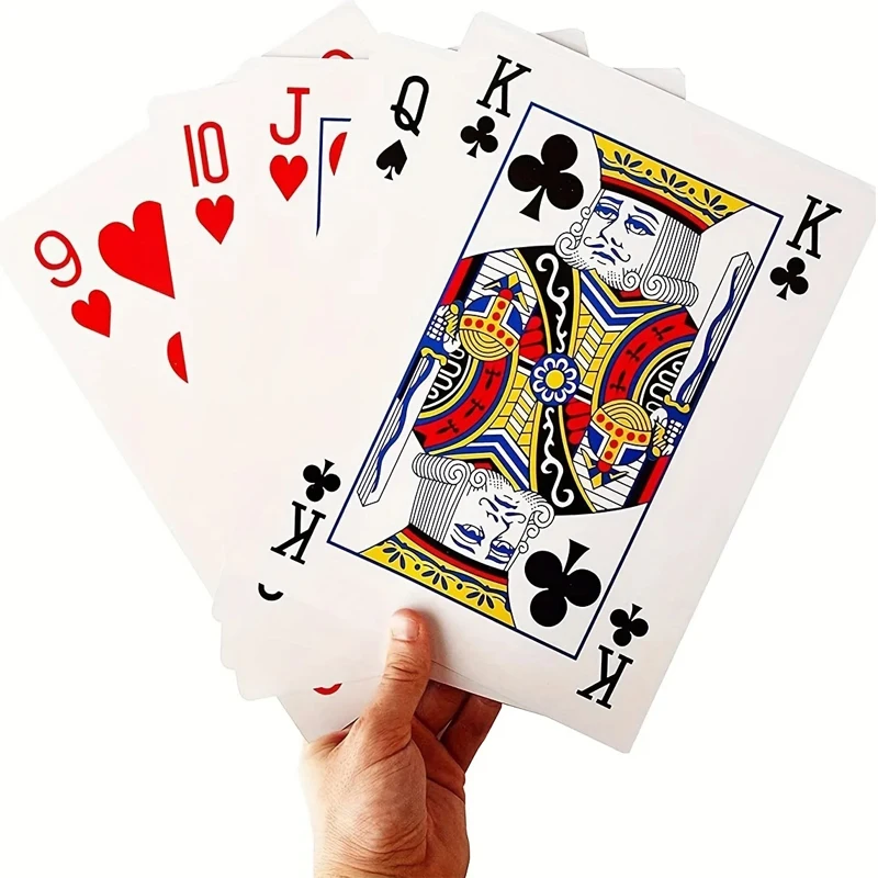 Party Games Adult Birthday - Super Jumbo Oversized Playing Cards 2x