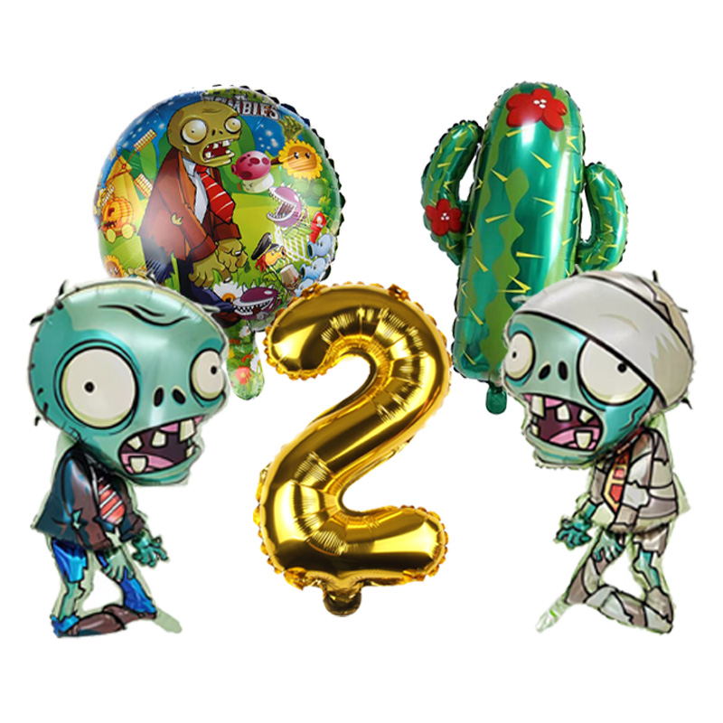 Plants vs Zombies Game Balloon - Party Games Bunny recension och pris