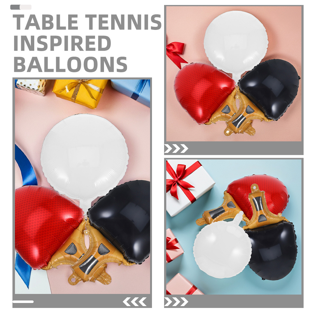 9pcs Table Reusable Foil Sport - Party Games Bunny recension och pris