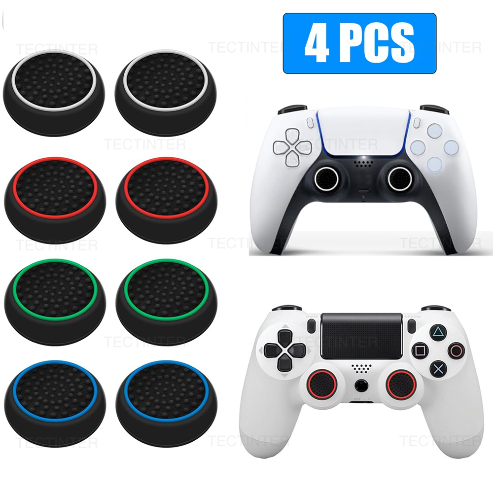4PCS Silicone Analog ThumbStic - Party Games Playstation recension och pris