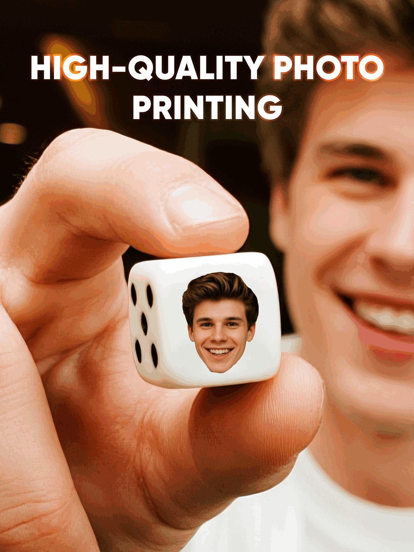 Custom Face Dice Personalized  - Party Games Groups recension och pris