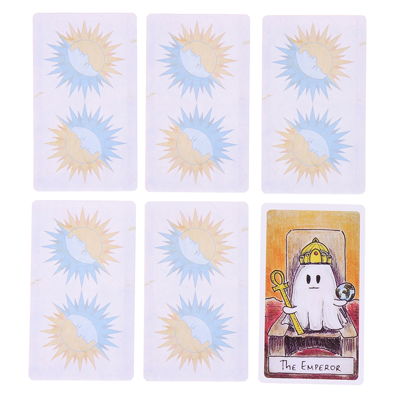 Cute Ghost Tarot Deck Toy Set  - Party Games Adult Birthday recension och pris