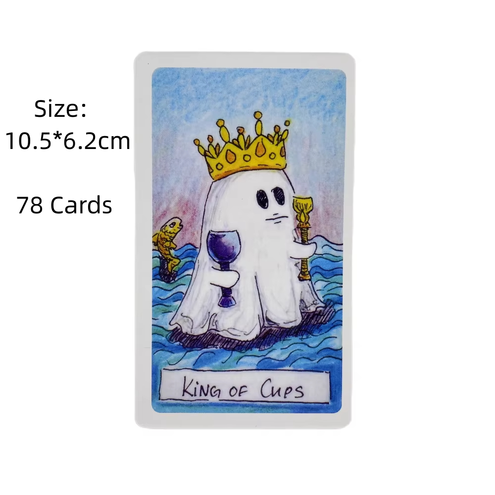 Cute Ghost Tarot Deck Toy Set  - Party Games Adult Birthday recension och pris