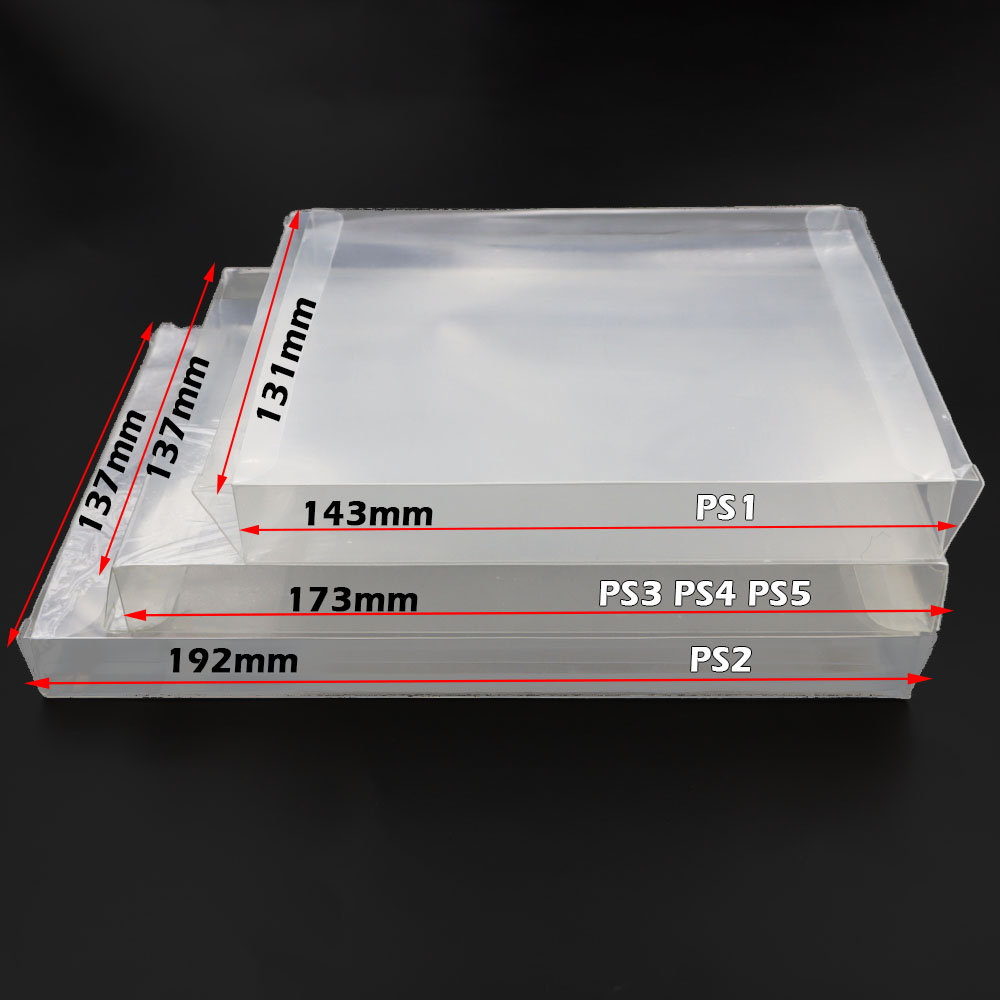 1‑10PCS Clear PET Game Protect - Party Games Playstation recension och pris