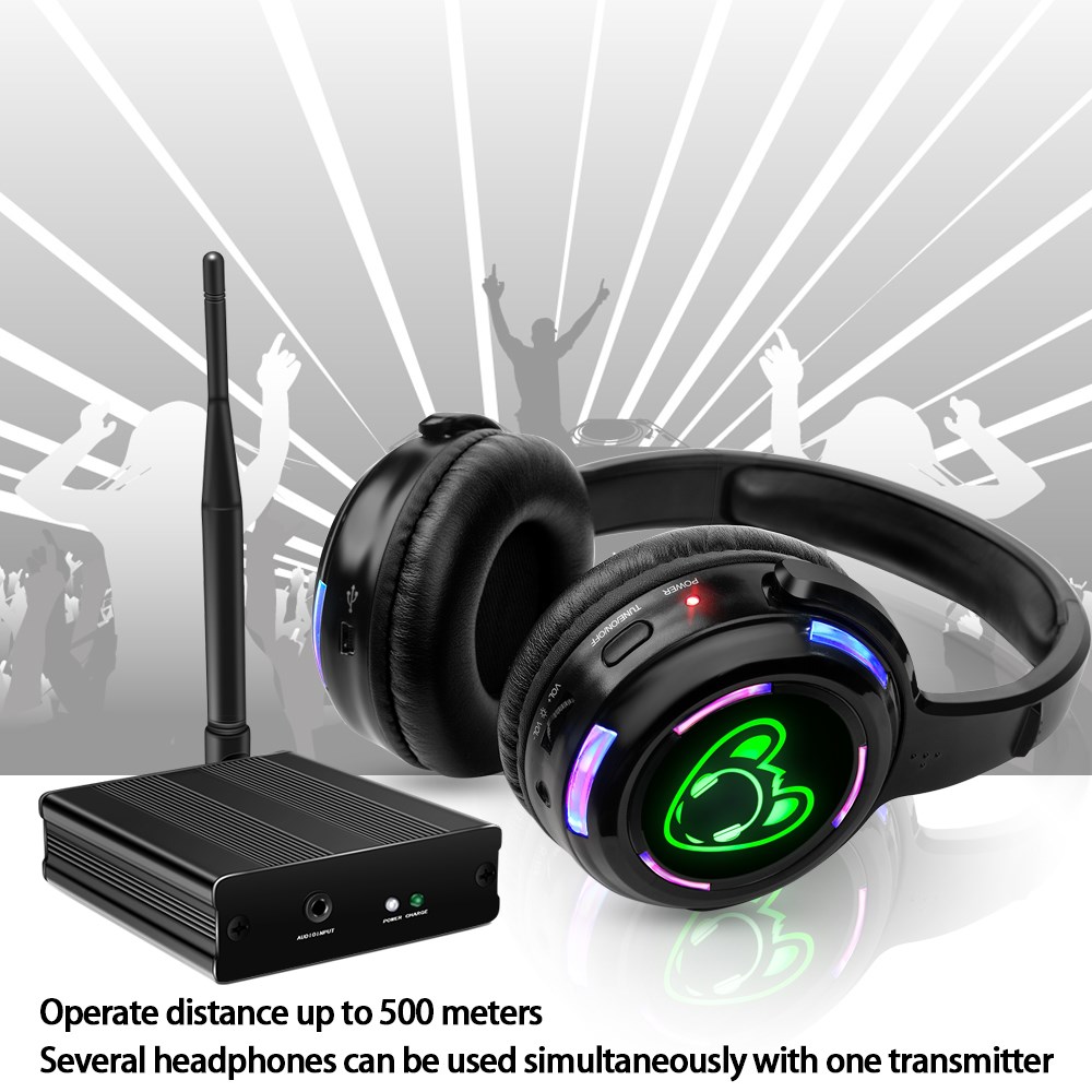 Silent Disco Headphone System  - Party Games Mobile recension och pris