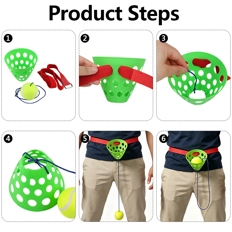 1/3 Set Swing Ball Game Multip - Party Games Groups recension och pris