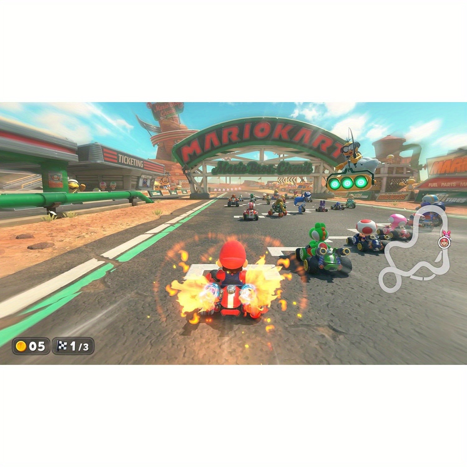 Mario Kart World Physical Vide - Party Games Nintendo Switch 2 recension och pris